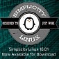 Simplicity Linux Celebrates Its 7th Anniversary with the 16.01 Release, Giveaway