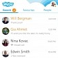 Skype for BlackBerry 10 Updated with Typing Indicator, File Type Icons, More