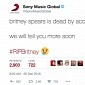 Sony Account Hacked to Tweet Fake News About Britney Spears’ Death