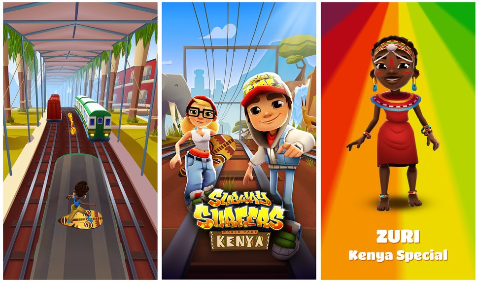 Subway Surfers Kenya em Jogos na Internet
