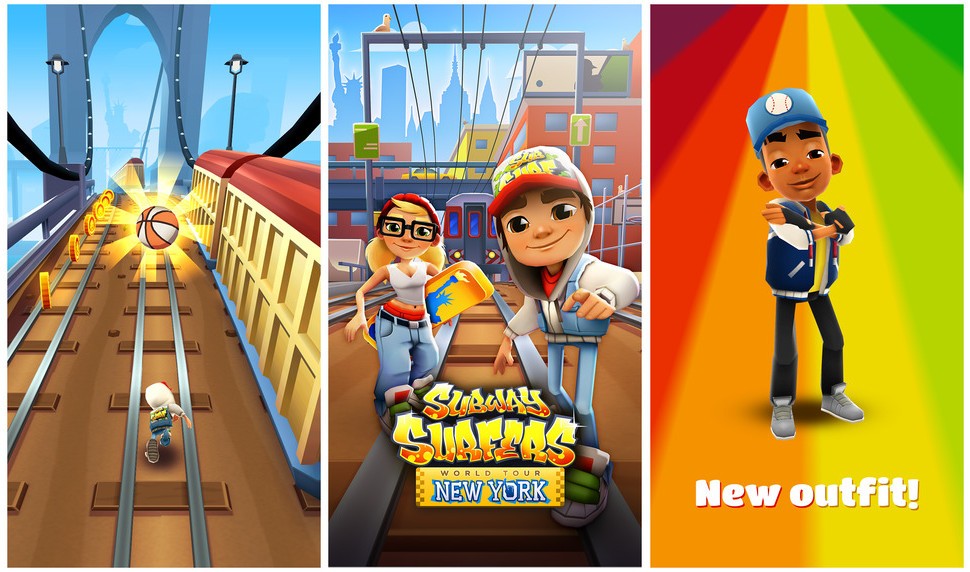 Subway Surfers New York 2018 Fast Game For Children By Poki 