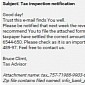 Tax Inspection Notification Delivers Malware