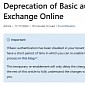 The Last Warning: Basic Auth in Microsoft Exchange Online Is Being Ditched