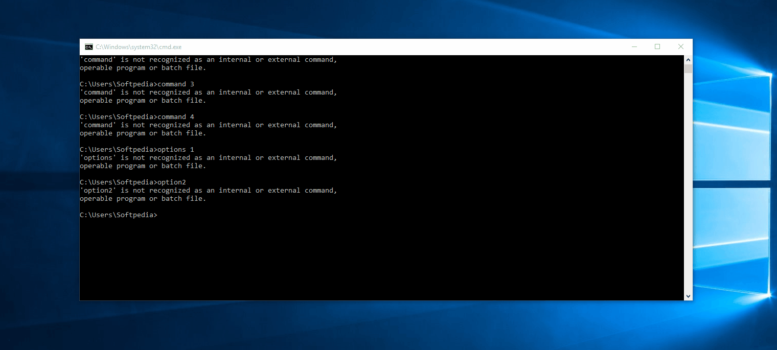 command prompt windows 10 commands