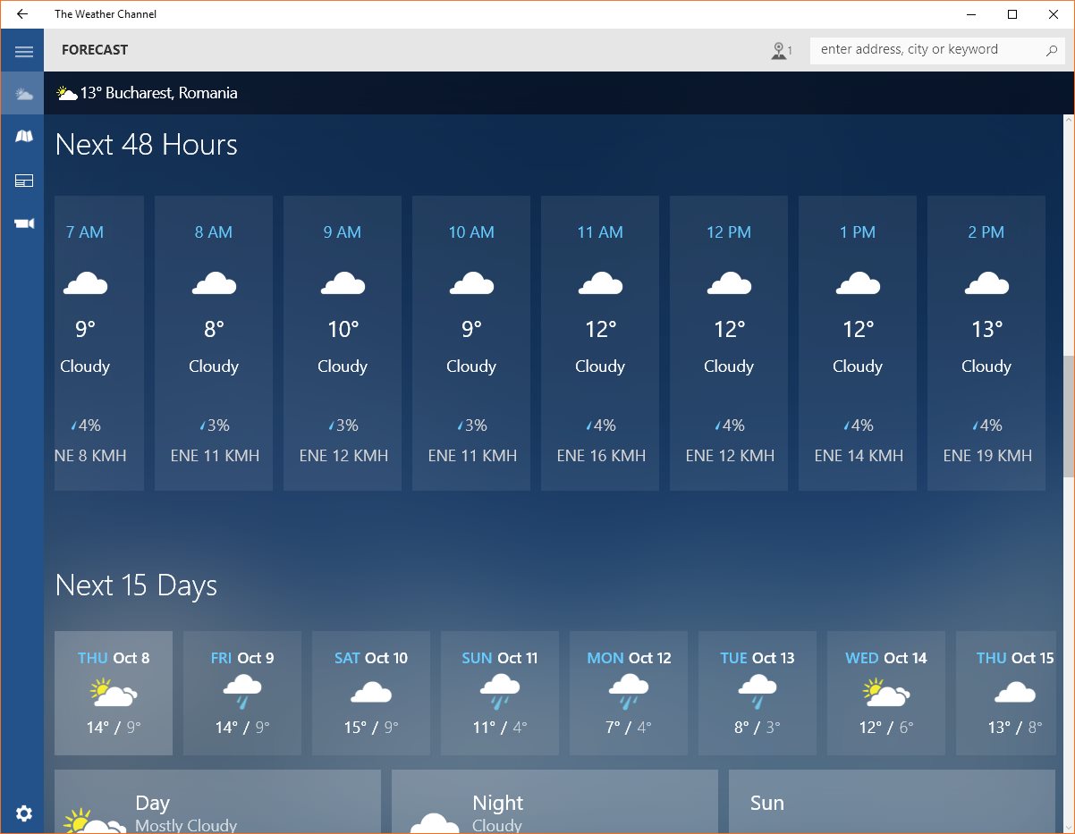 Weather Channel Download For Windows 10