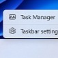 The Windows 11 Taskbar Context Menu Welcomes Back the Task Manager