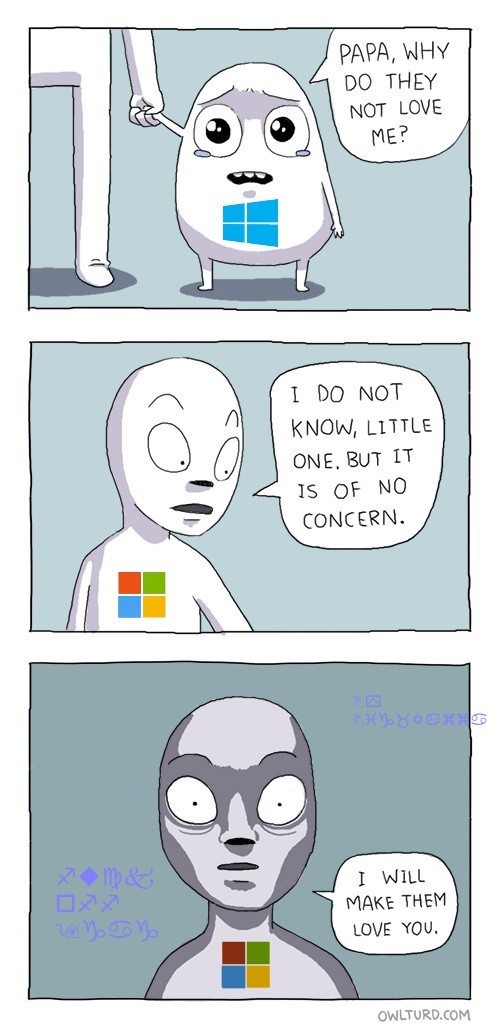 This Comic Shows Why Everyone “Loves” Windows 10