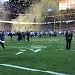 Tim Cook’s Blurry Super Bowl iPhone Photo Looks like “He’s Using a Potato” <em>Update</em>