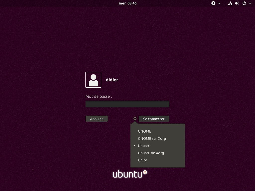 ubuntu gnome session live
