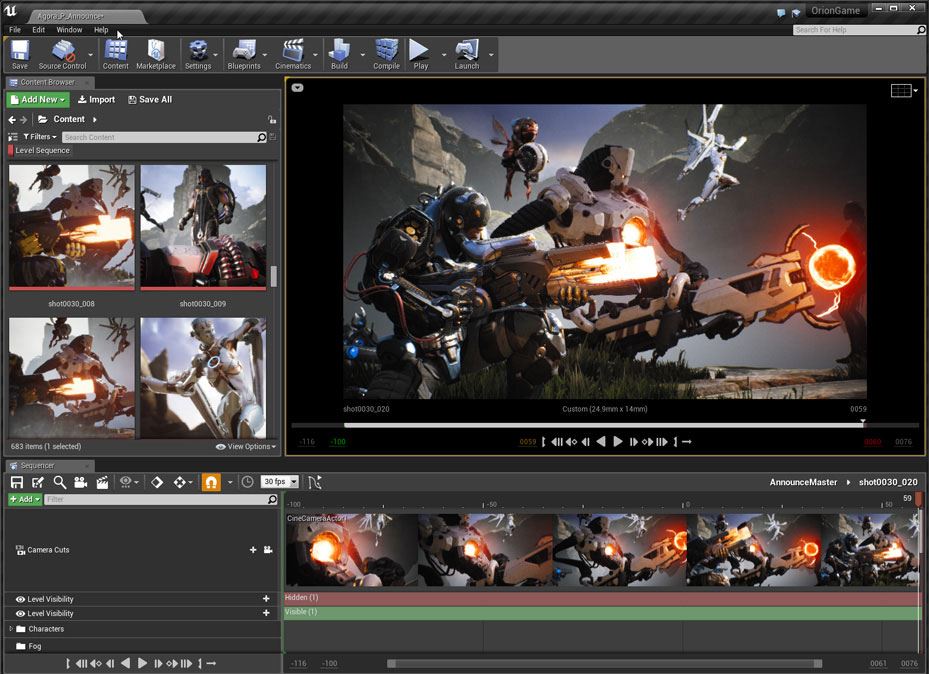 Unreal Engine  Launches with Many New Rendering Features, Alembic  Support
