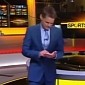 Viral of the Day: BBC Sports Reporter Taps on Imaginary iPad on His Hand