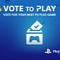 Vote to Play Campaign Leaks, Lets PS Plus Members Vote on Free Games