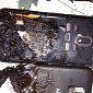 Watch a Motorola Moto E3 Power Melting After the Battery Exploded - Video