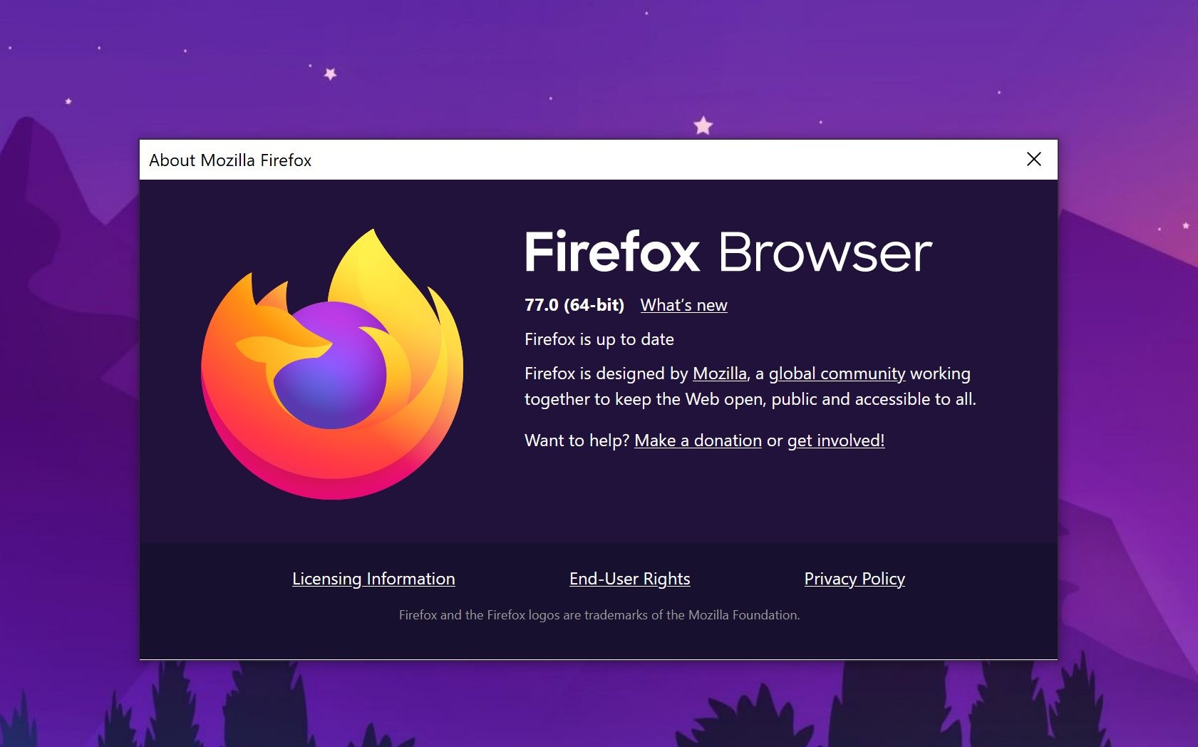 what is the latest version of mozilla firefox