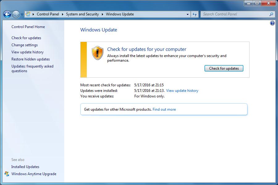 windows 7 sp1 update