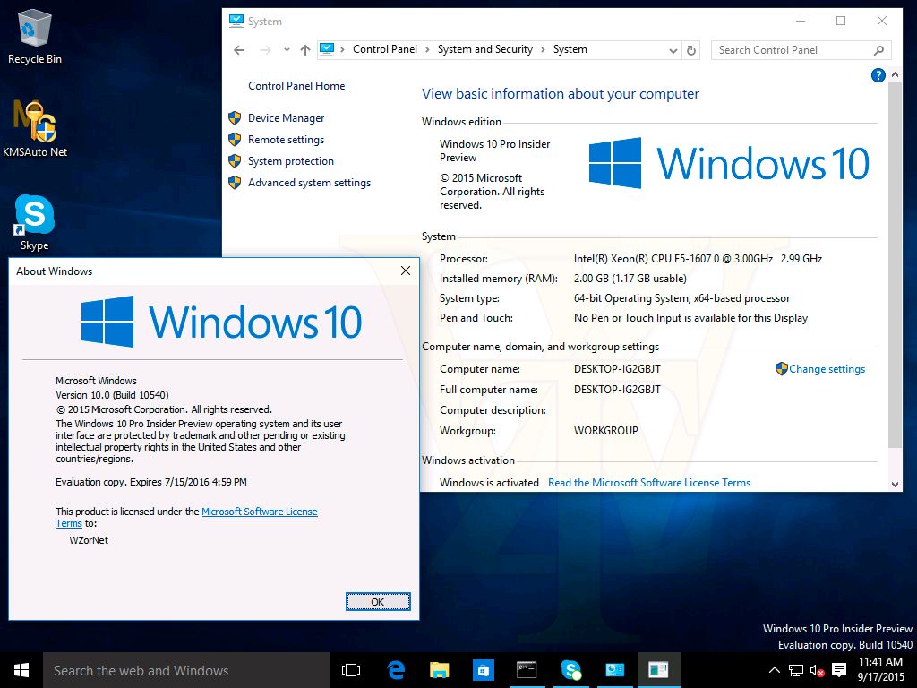 Windows 10 Build 10540 Screenshots Leaked