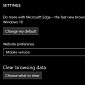 Windows 10 Mobile Redstone 2 Could Let Users Change Default Browser