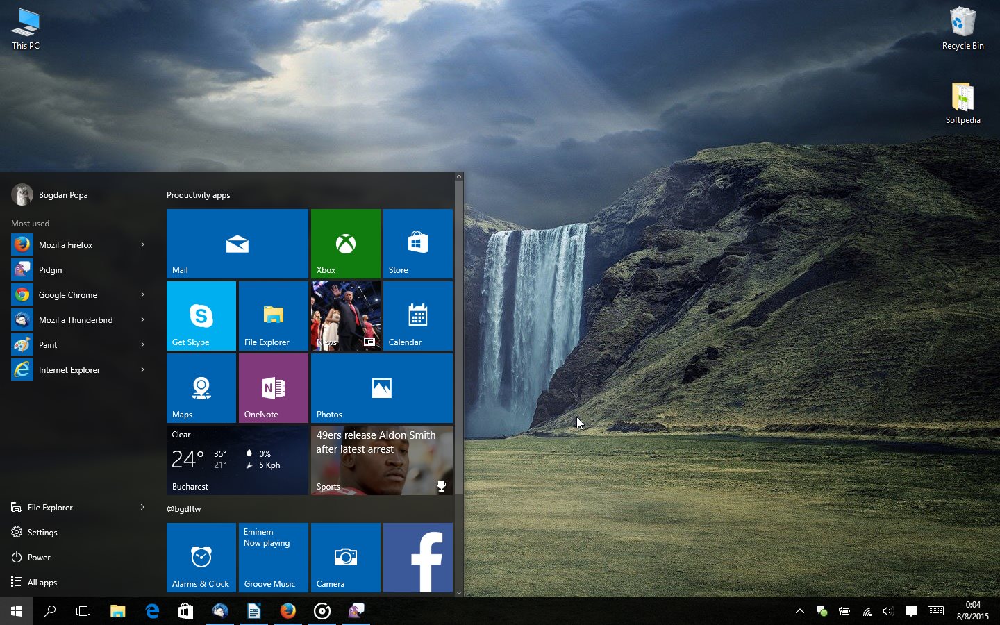 desktop for windows 10