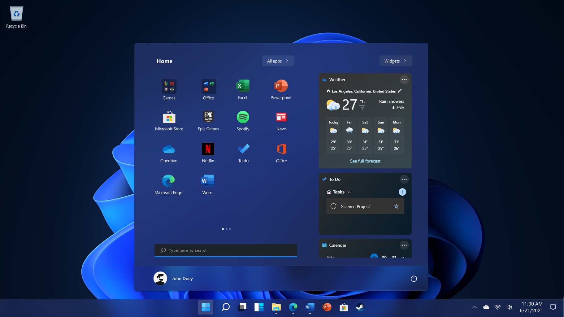 Windows 11 Features Redesigned Start Menu Widgets New Icons And - Vrogue