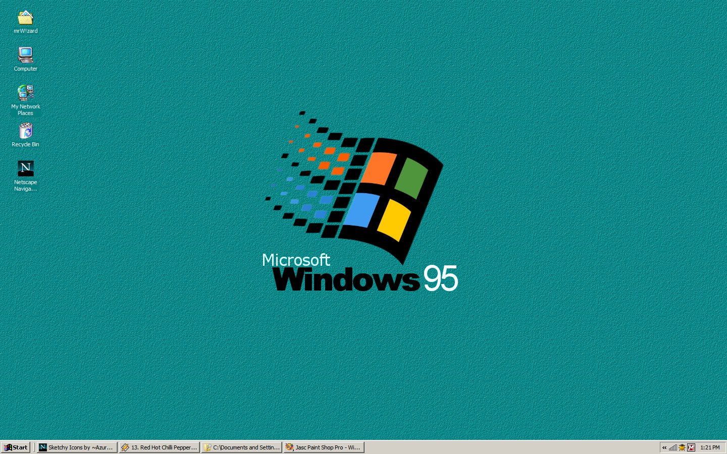 Hình nền Windows 95 đã trở thành biểu tượng của một thời đại. Với tấm hình nền đặc trưng, người dùng có thể tái tạo lại niềm đam mê với phần mềm này. Hãy xem thử hình ảnh liên quan để đắm mình trong những kỷ niệm đáng nhớ.