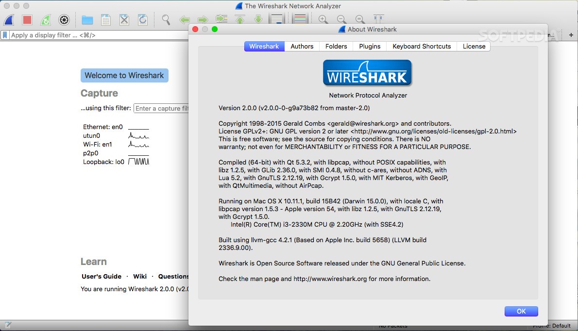 Wireshark download for mac os x yosemite
