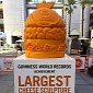 World's Largest Cheese Sculpture Weighs 1,524 Lbs (691 Kg)