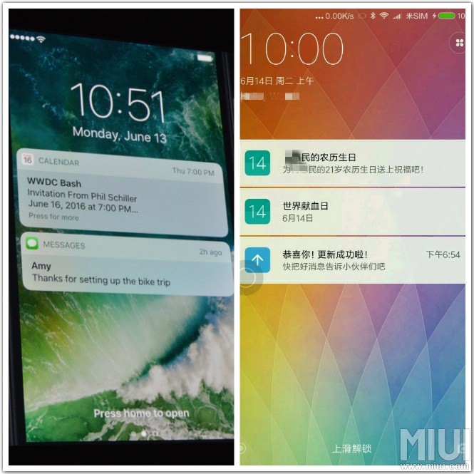 Xiaomi Fans Laugh At Apple Show Ios 10 Copies Miui Android Rom