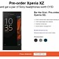Xperia XZ Pre-Orders in Europe Come with Free Sony Headphones