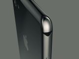 iPhone concept: black, closeup