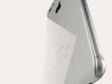 iPhone concept: white, closeup