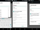 VPN connection options in Android Nougat