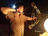 Vincy Compound Bow Mark 3, night test