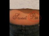 Sweet pee, yes, pee, is what this woman tattooed on her stomach