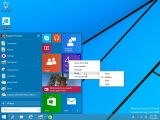 Windows 10 Start menu options