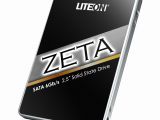 Lite-On Zeta SSD standing view