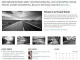 New WordPress.com theme - Minimum