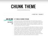New WordPress.com theme - Chunk