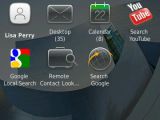 BlackBerry 6's Home Screen