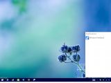 Notification center on the Windows 10 desktop