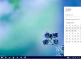 Windows 10 taskbar clock