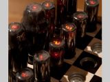 The finish and overall design of the Vacuum Tube Chess Set are close to perfection