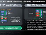 AMD Llano APU integrated graphics improvements
