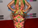 Nicki Minaj on the red carpet at the 2010 American Music Awards