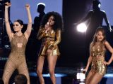 Golden girls: Jessie J, Nicki Minaj and Ariana Grande get all celebrities dancing at the AMAs 2014