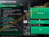 AMD slide detailing FX Next Bulldozer processors