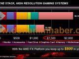 AMD Bulldozer FX-8150 system price somprison against Core i7-980X