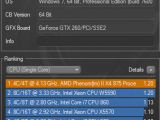AMD Phenon II X4 CineBench single core overclcock