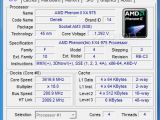 AMD Phenon II X4 CPU-Z