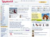 The current Yahoo design