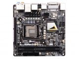 ASRock Z77E-ITX LGA 1155 motherboard with Intel Z77 chipset - Top view